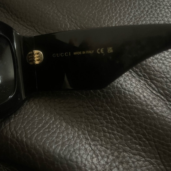 Gucci shield sunglasses black size 59 - Picture 3 of 4
